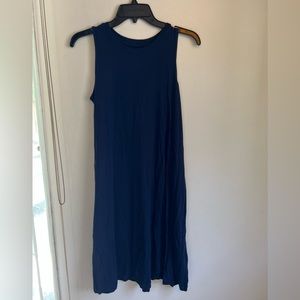 Time and True, Navy Blue Dress, S 4-6, NWT, Never worn, Sleeveless